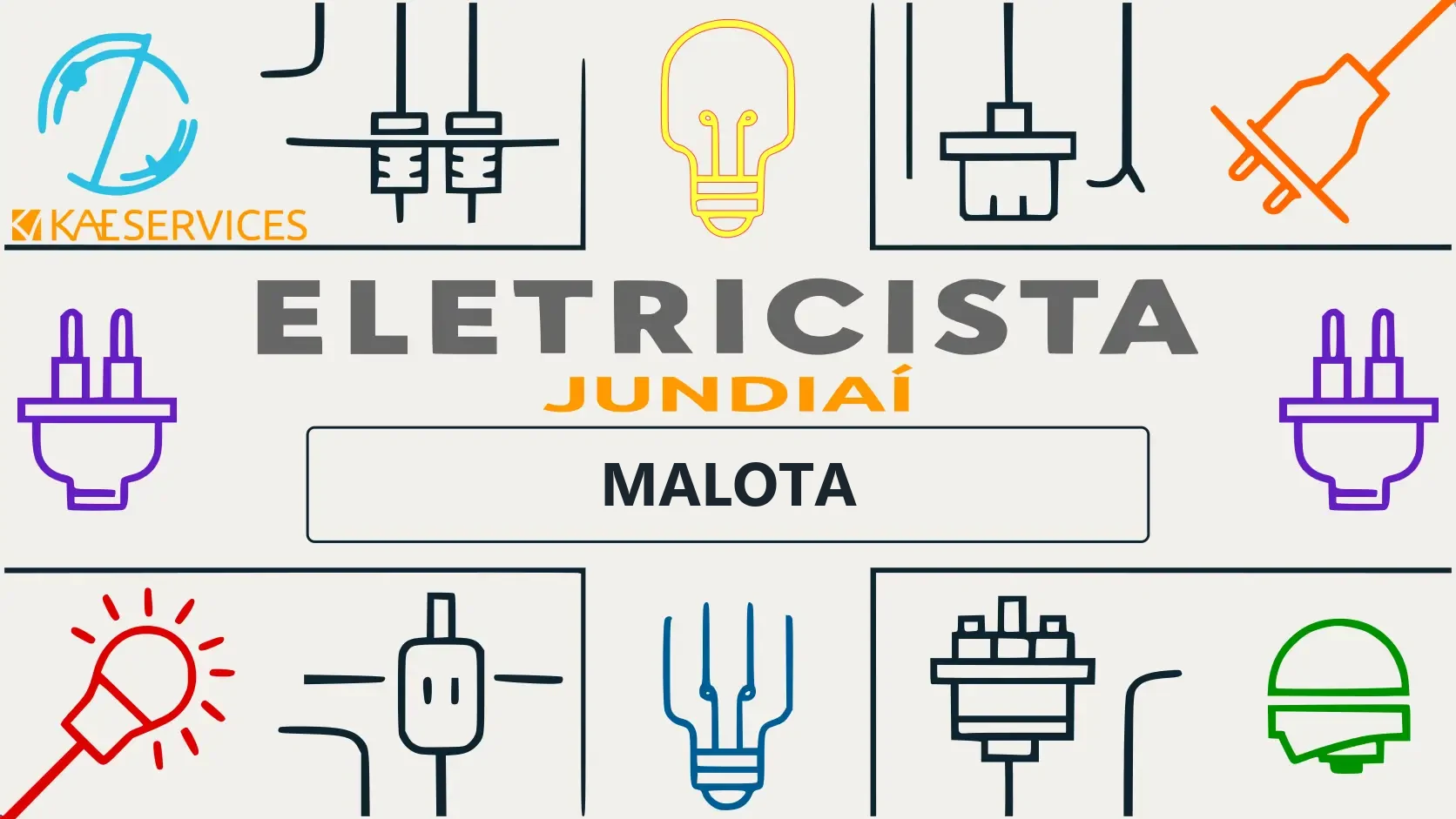 Eletricista no Malota em Jundiaí SP - KAE Services