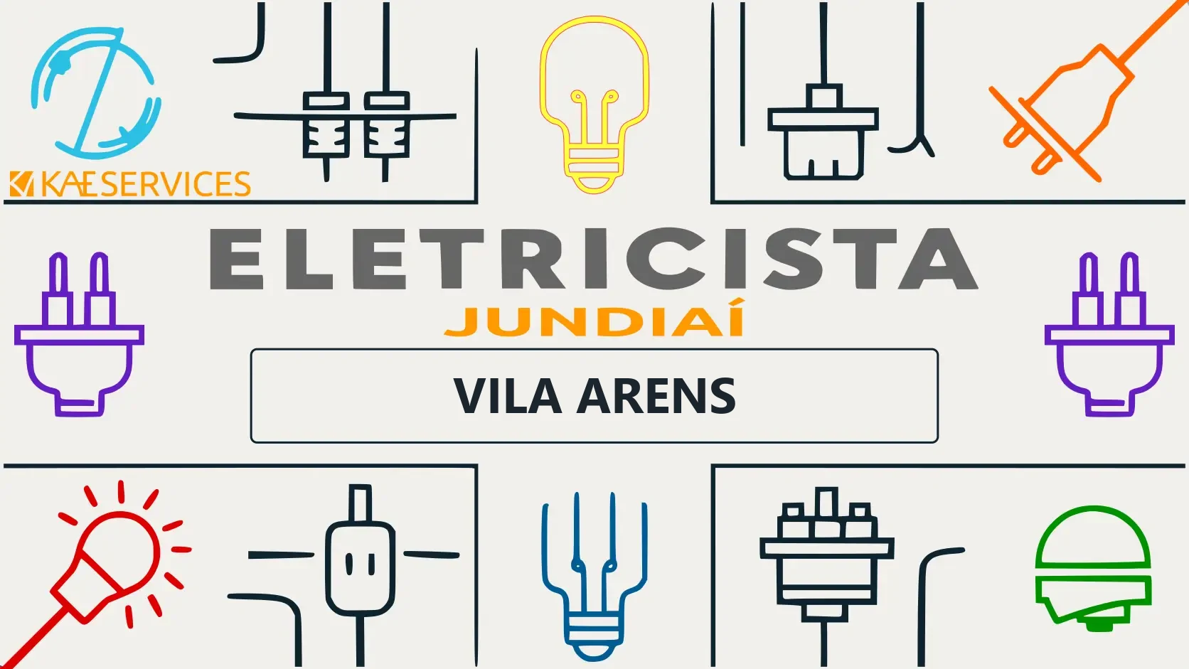 Eletricista no Vila Arens em Jundiaí SP - KAE Services