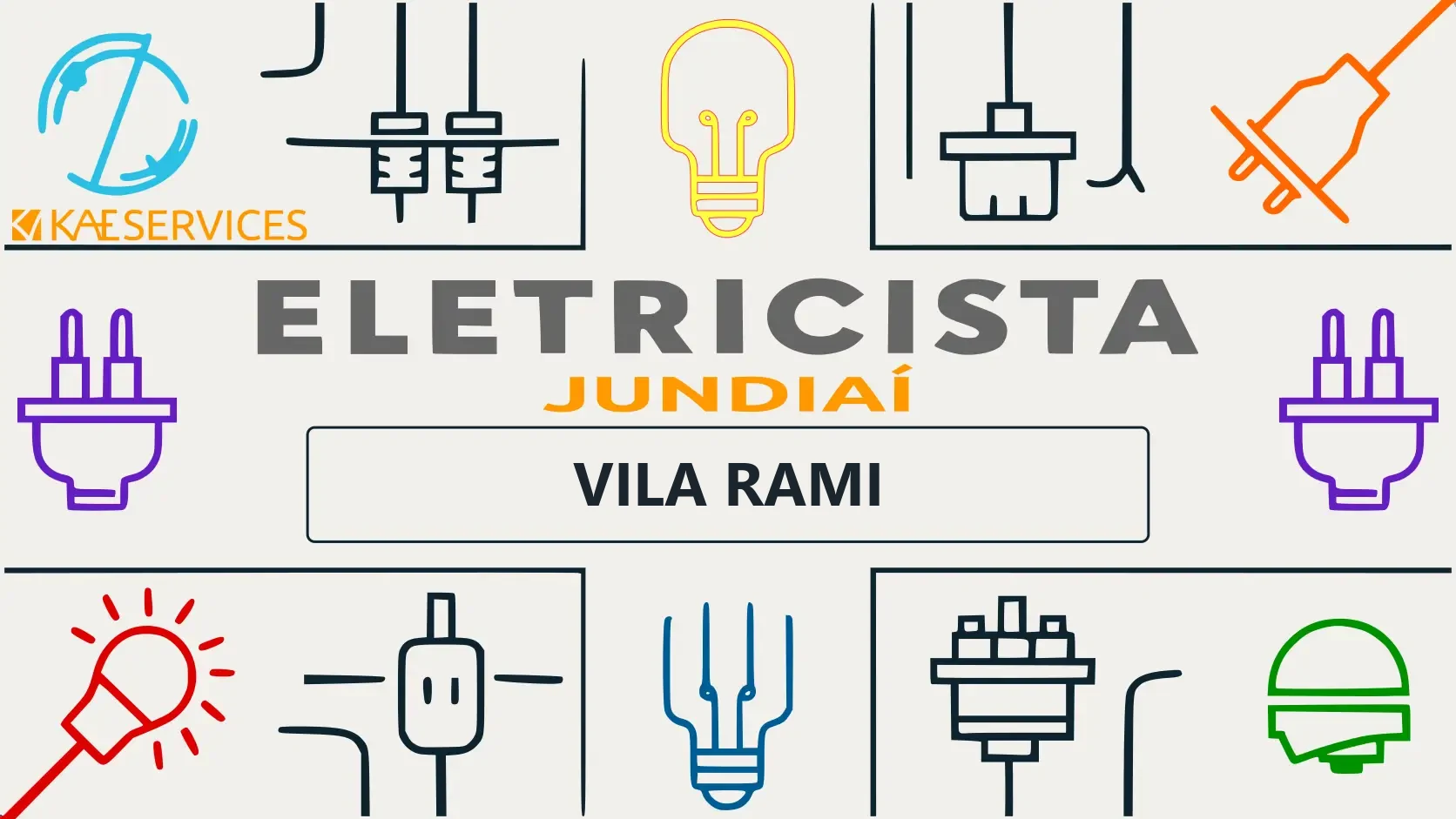 Eletricista na Vila Rami – Jundiaí SP