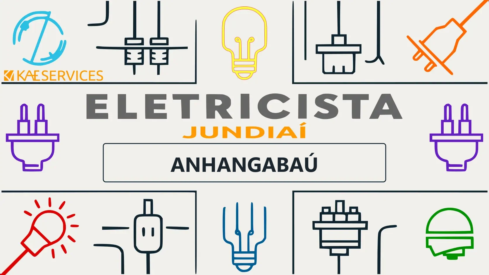 Eletricista no Anhangabaú em Jundiaí SP - KAE Services