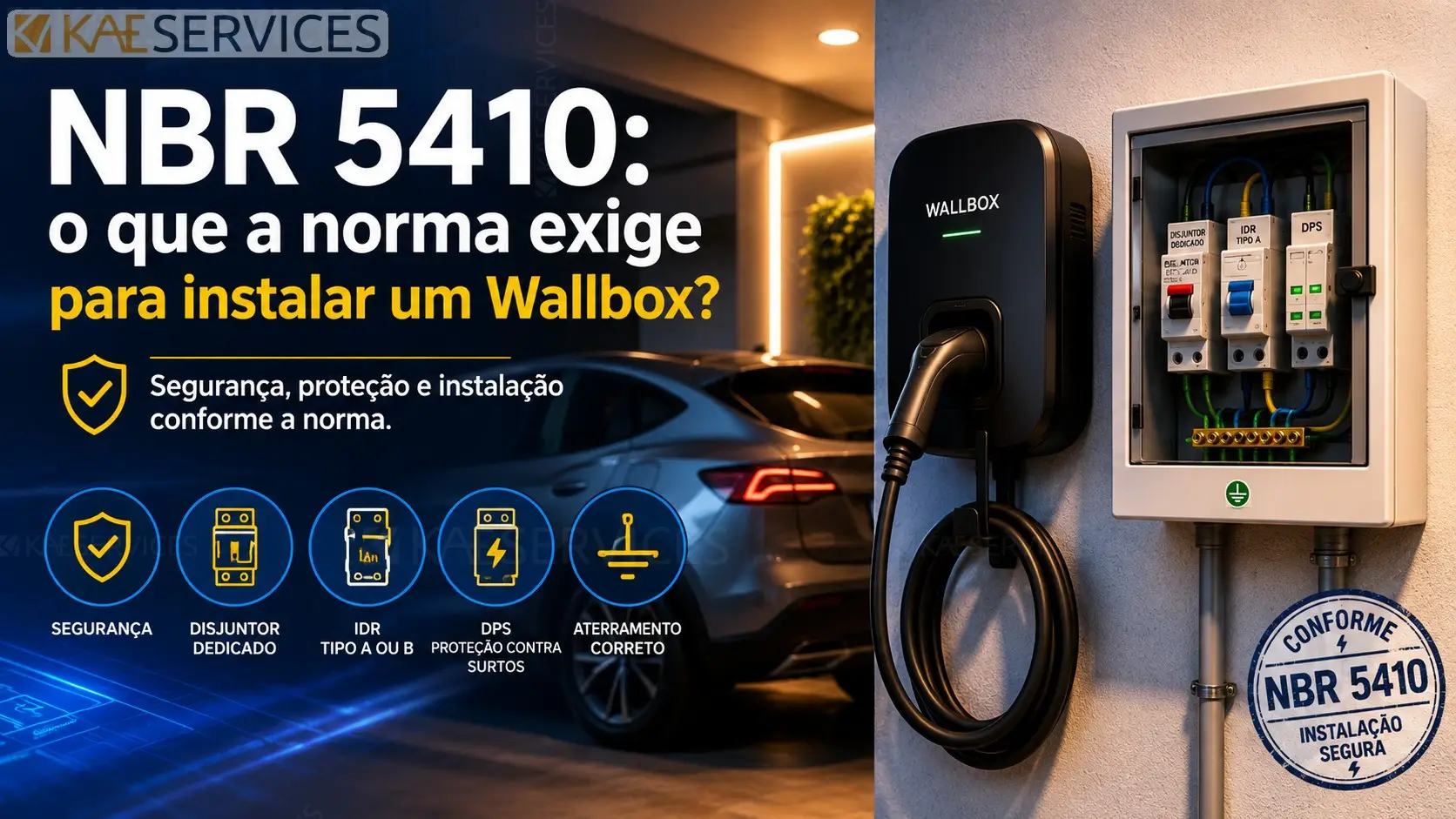 NBR 5410: o que a norma exige para instalar um Wallbox?