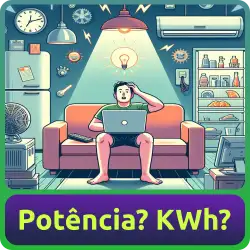 Converter Potência em KWh