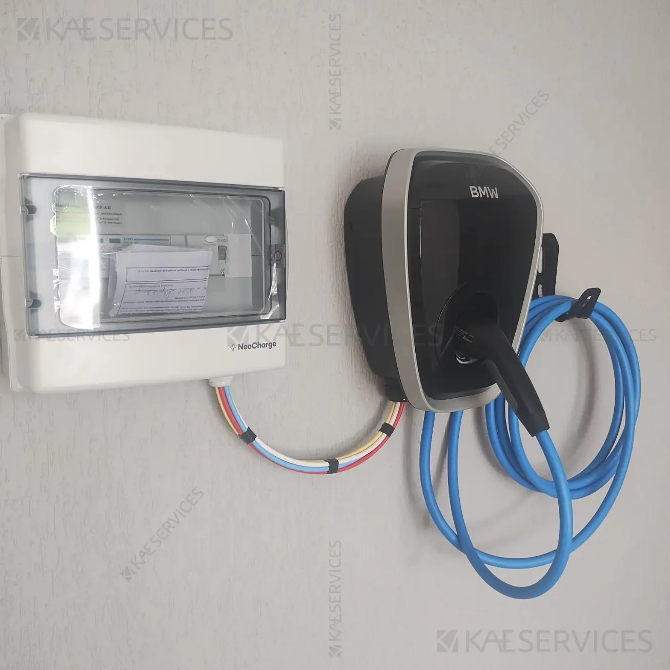 Instalacao De Wallbox BMW Em Itupeva realizado pela KAE Services em Jundiai