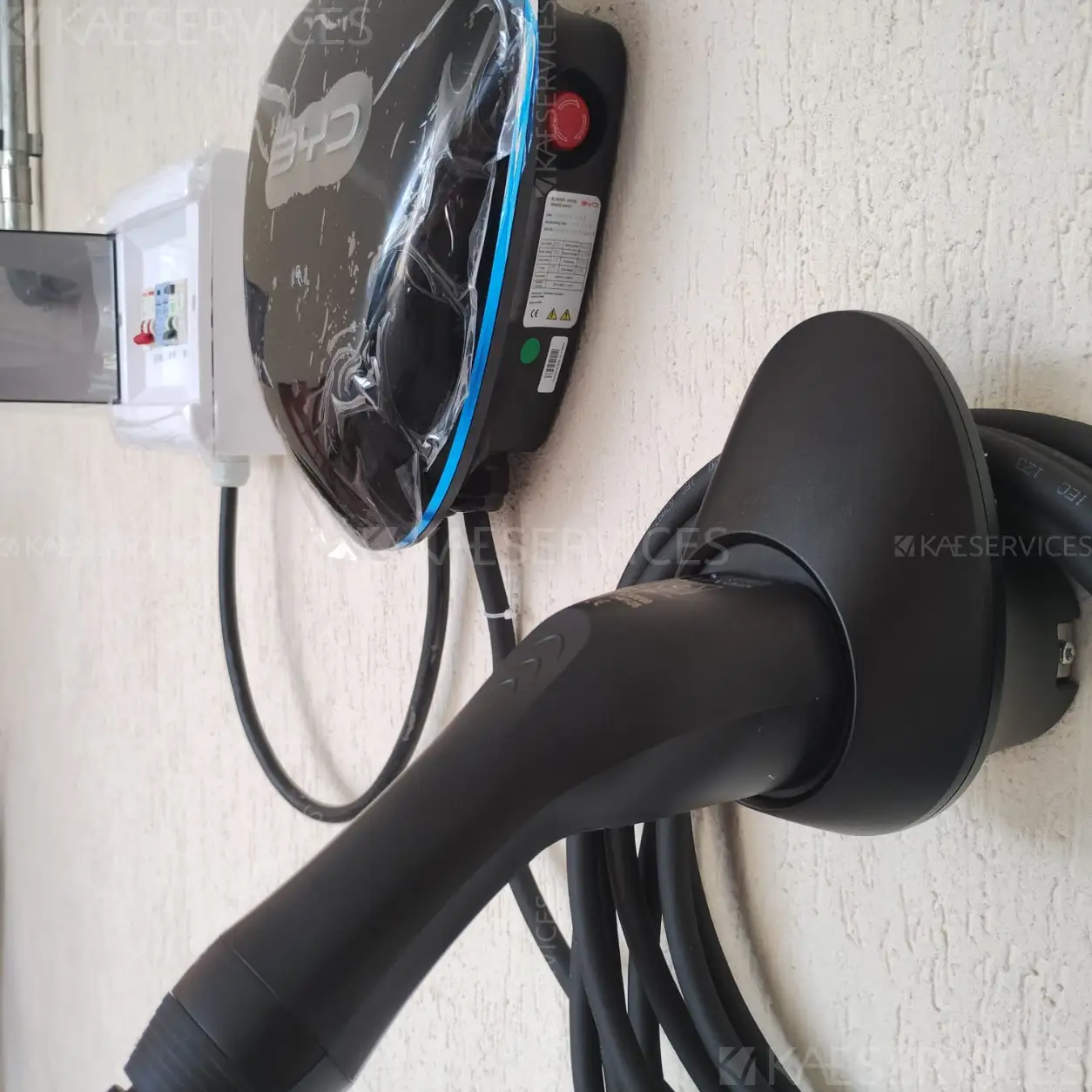 Instalacao De Wallbox Para Byd Dolphin Jundiai 17 realizado pela KAE Services em Jundiai