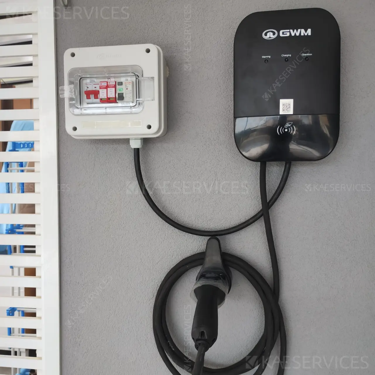 Reinstalação de wallbox em Cabreúva para HAVAL GWM