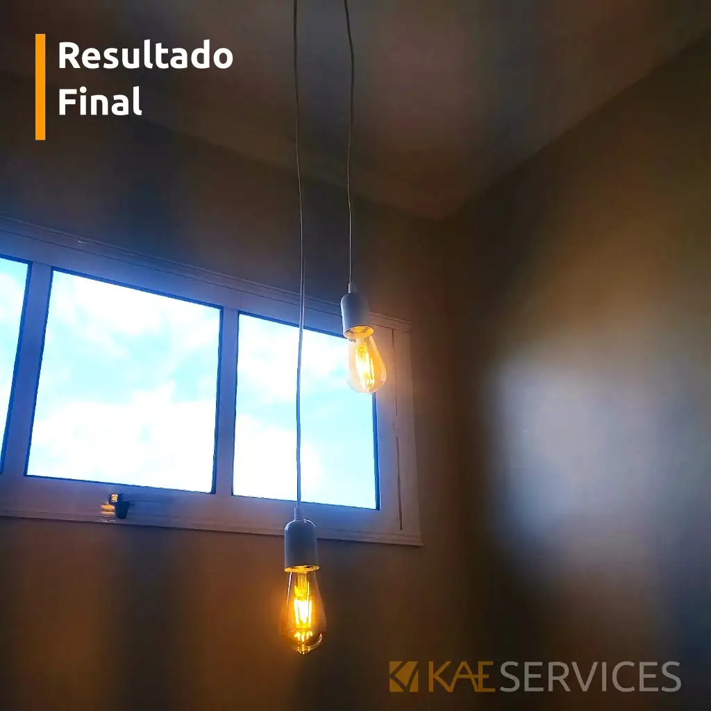 Instalacao Luminaria Resultado Final realizado pela KAE Services em Jundiai