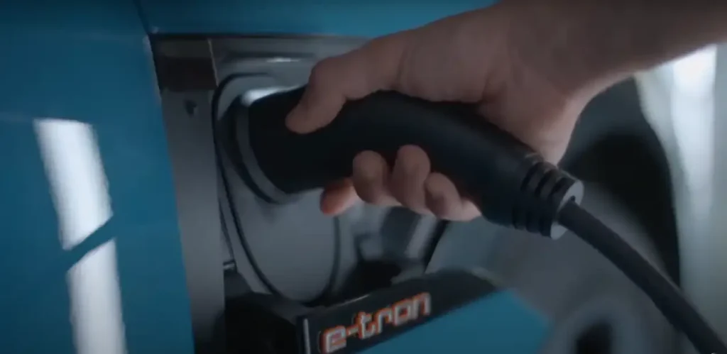 Carregamento de carro elétrico