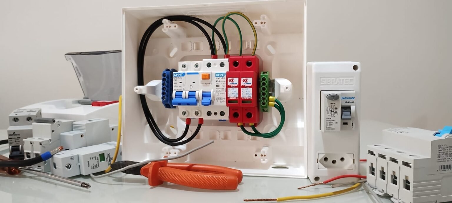 IDR - Interruptor Diferencial Residual instalado pela KAE Services em Jundiaí