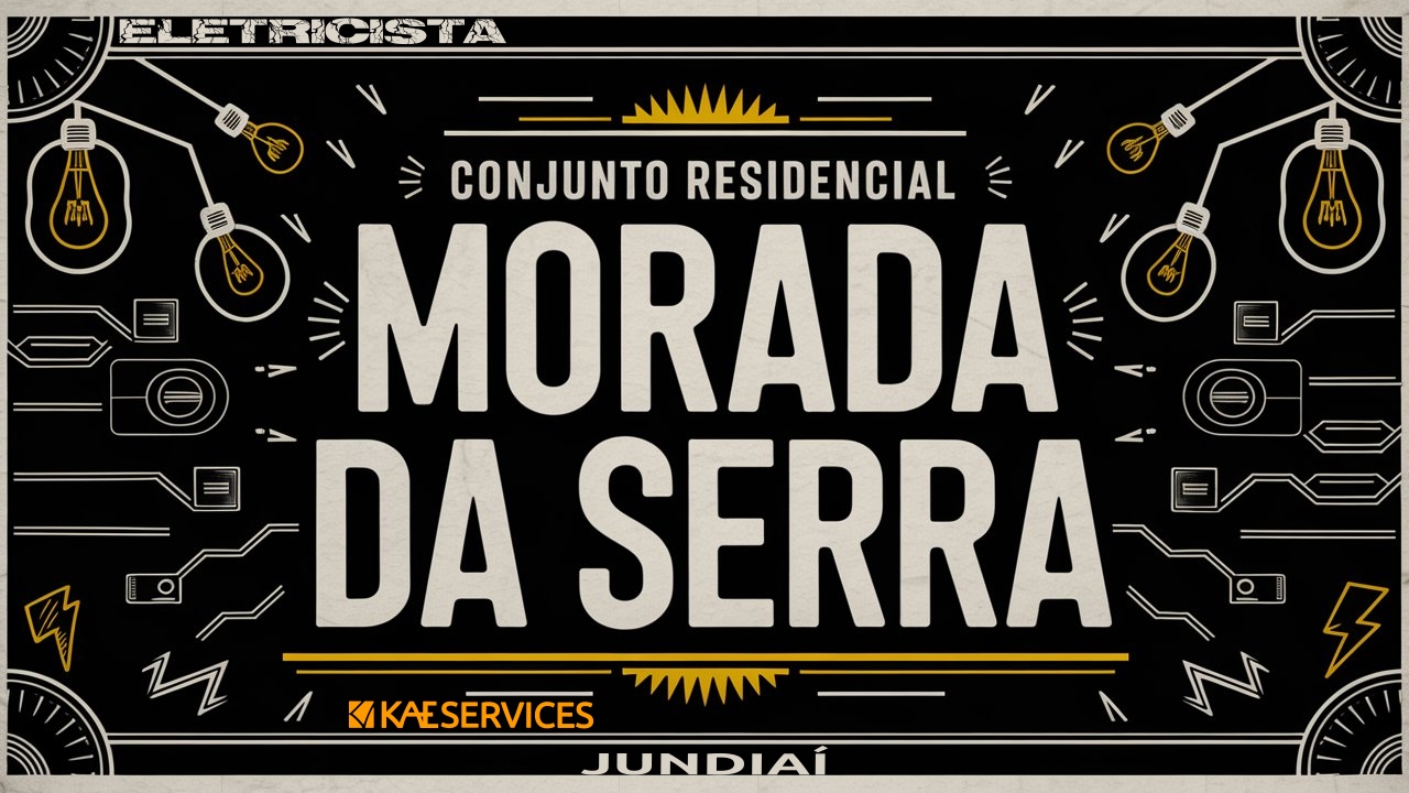 Eletricista no Condomínio Conjunto Residencial Morada da Serra em Jundiaí SP