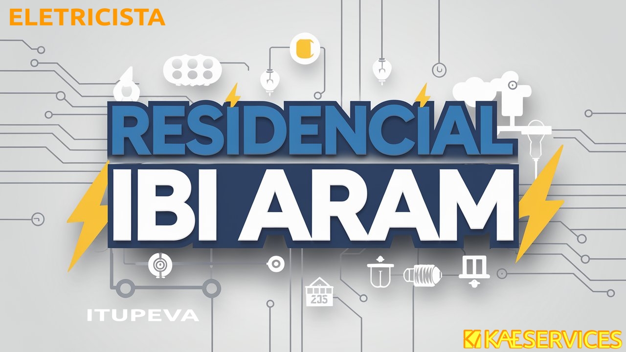 Eletricista no Residencial Ibi Aram Itupeva SP