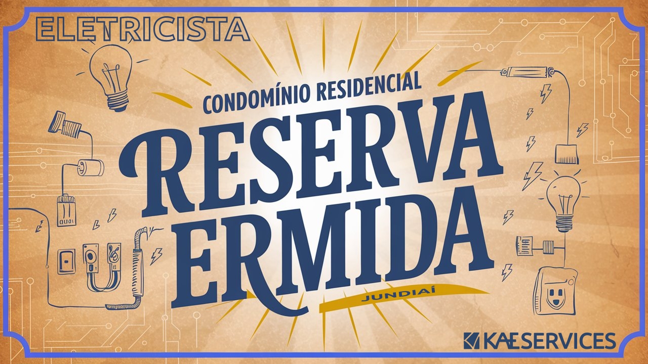 Eletricista no Condomínio Residencial Reserva Ermida em Jundiaí SP