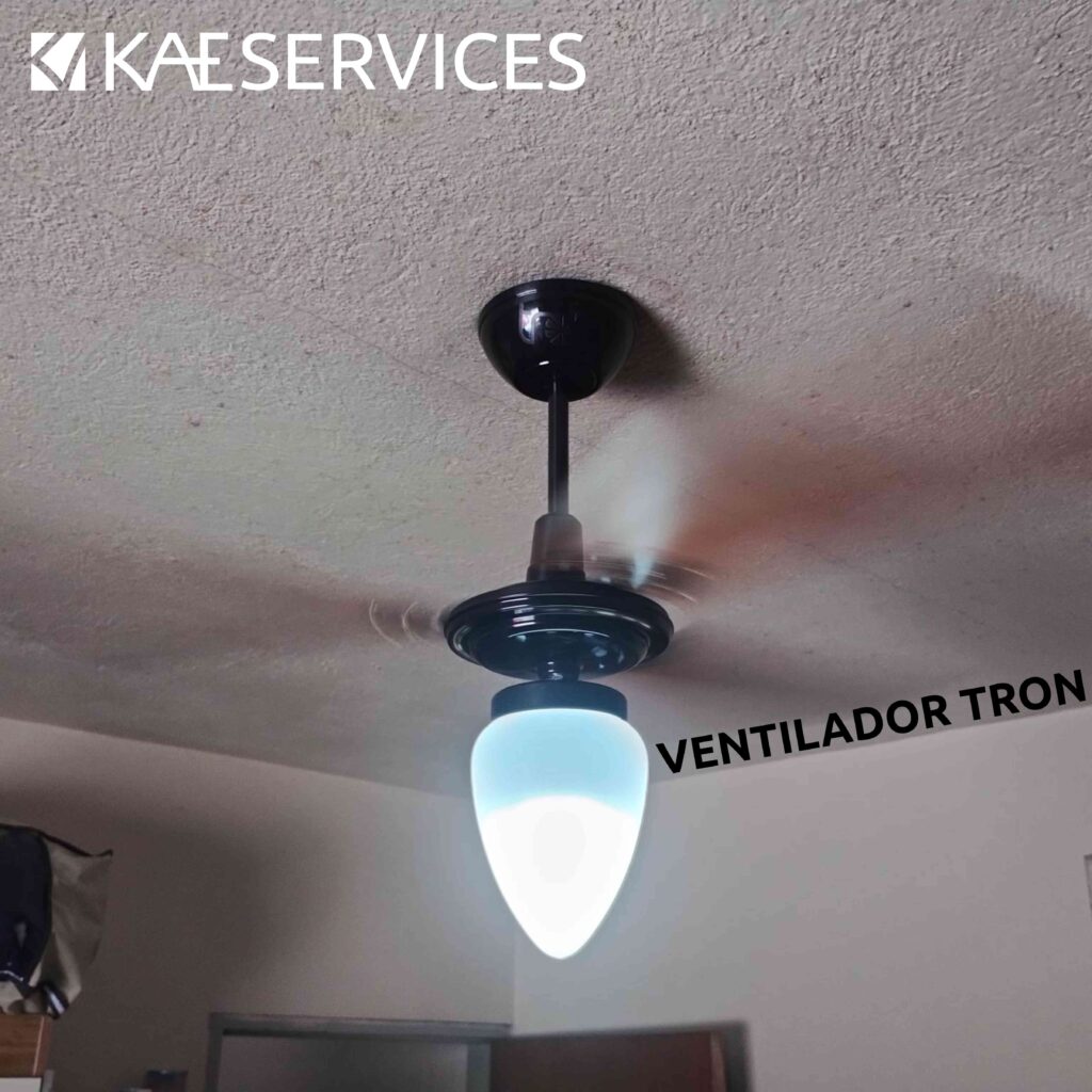 Instalação de Ventilador de Teto TRON em Jundiaí