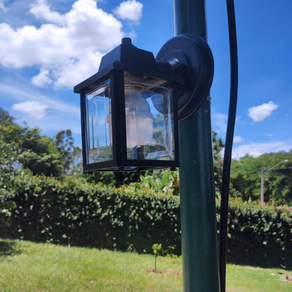 Instalação de arandelas