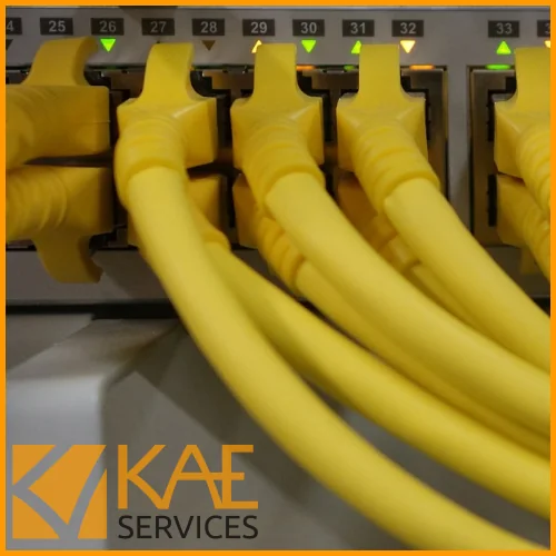 Instalação de Cabos de Rede